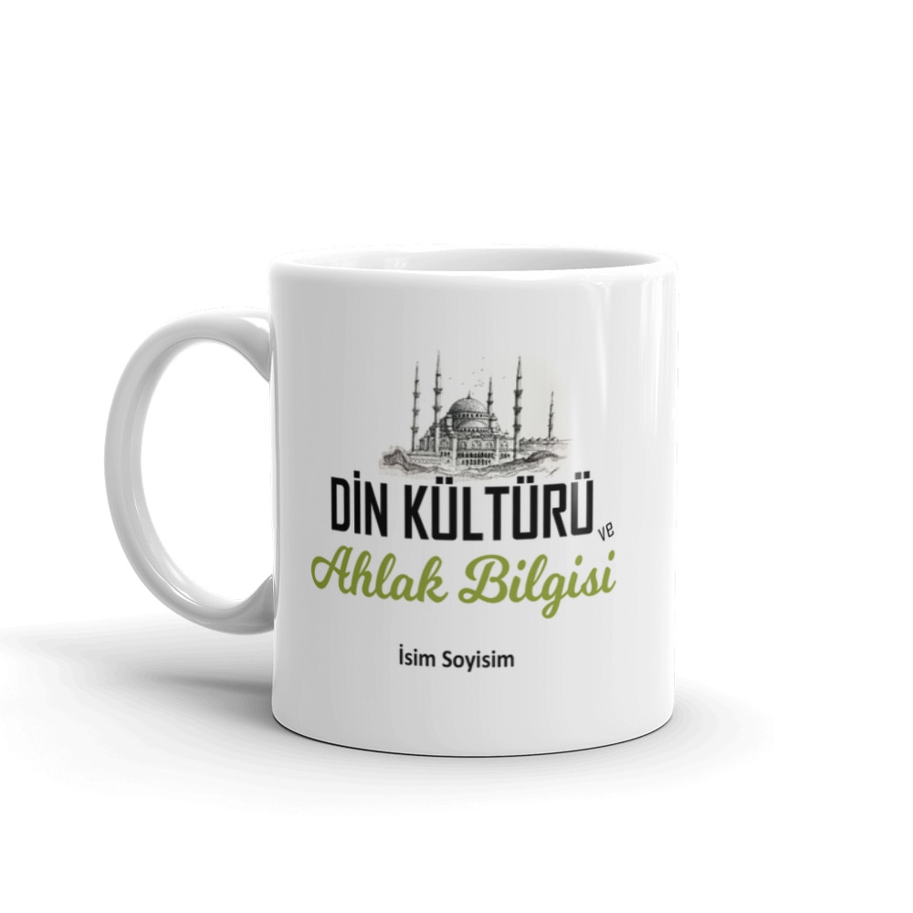 Din Kültürü ve Ahlak Bilgisi Öğretmeni Kupa Bardak