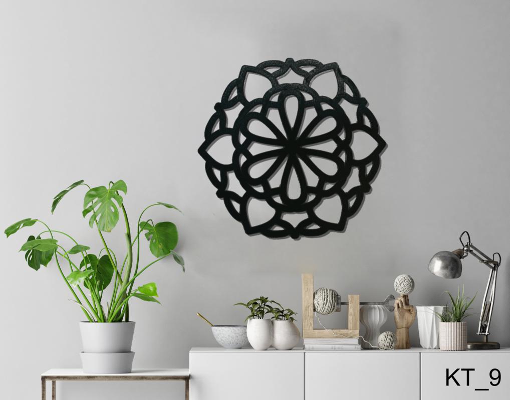 Mandala Desen Duvar Dekoru 40*40 cm KT09