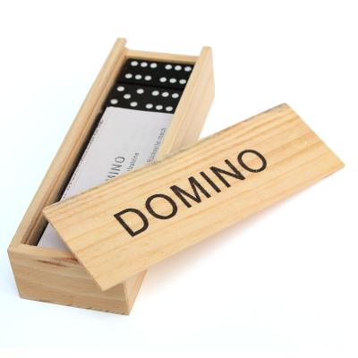 Domino Oyunu Ahşap Saklama Kaplı