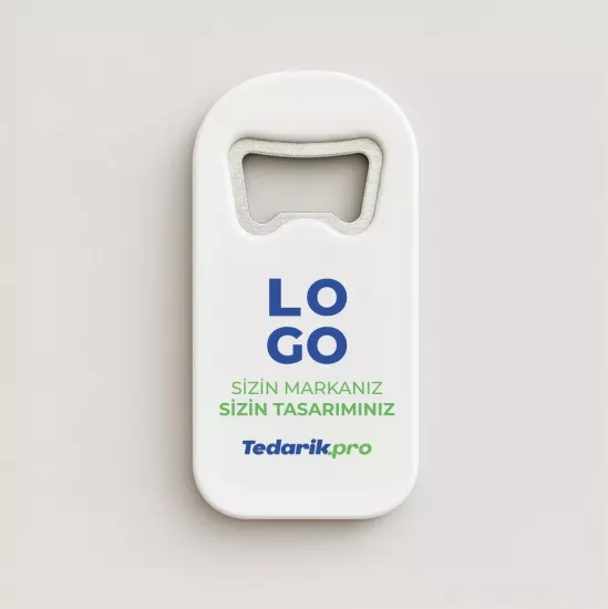 Promosyon Açacaklı Dikey Logolu Magnet