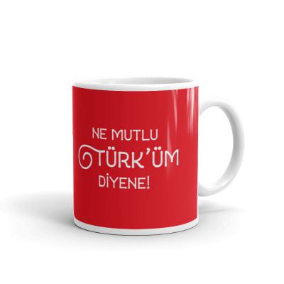 Ne Mutlu Türk’üm Diyene Kupa Bardak