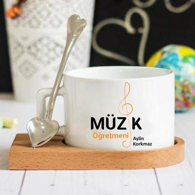 Müzik Öğretmeni Kahve Fincanı