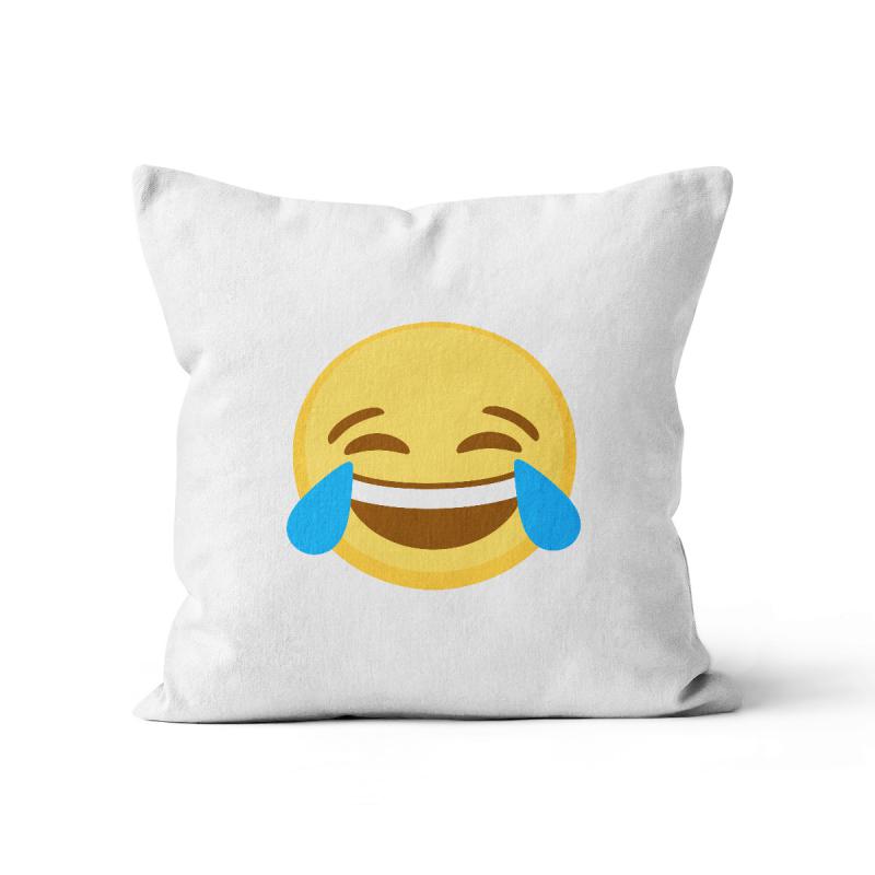 Kahkaha Emoji Yastık Kılıfı